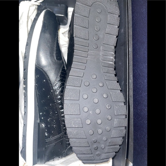 Jared Lang Snakeskin Leather Slip On Sneaker Sz 11 - Picture 3 of 3